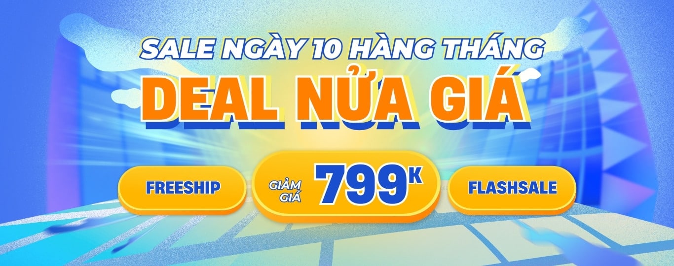 Trang chủ giảm giá ngày 10 hàng tháng