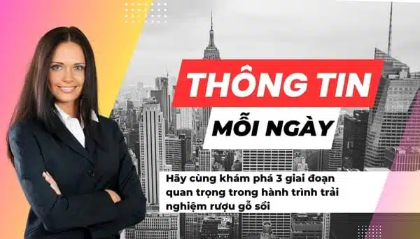 trải nghiệm rượu gỗ sồi