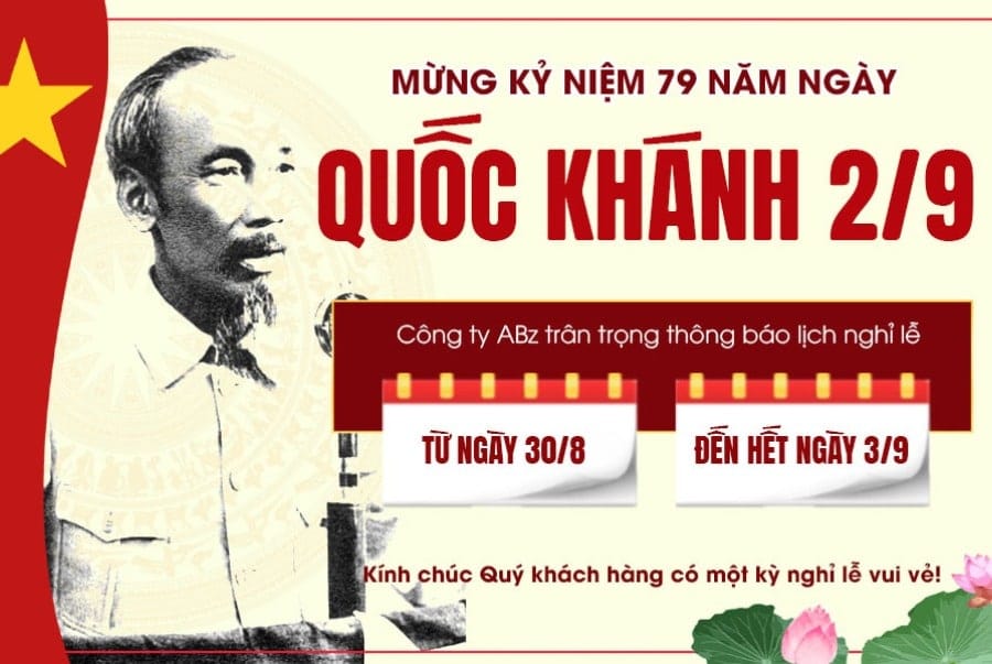 Mẫu banner thông báo nghỉ lễ 2/9: bộ sưu tập miễn phí Mẫu banner thông báo nghỉ lễ 2/9 miễn phí