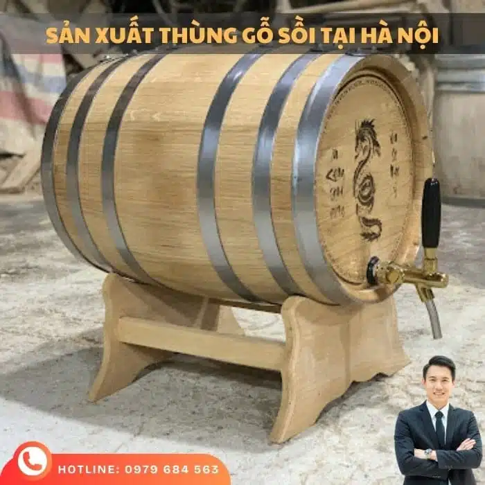 mua thùng gỗ sồi tại hà nội