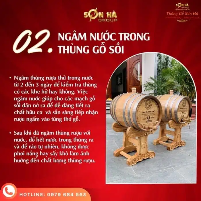 ngam nuoc trong thung go soi