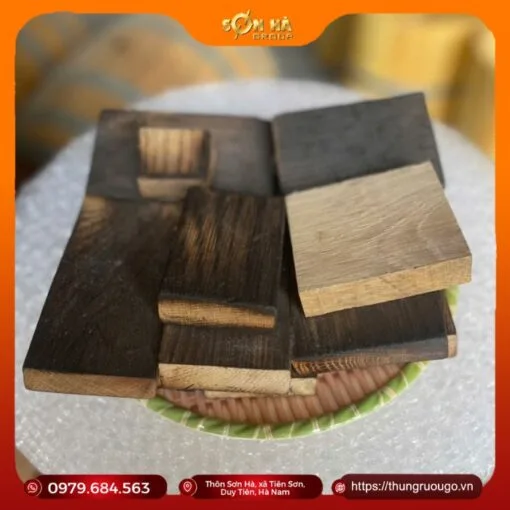 vụn gỗ sồi ngâm rượu